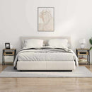 vidaXL Éjjeli asztal sonoma tölgy 38 x 30 x 48 cm Faanyag