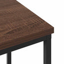 vidaXL Éjjeli asztal 2 pcs barna tölgy 38 x 30 x 48 cm Faanyag