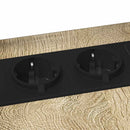 vidaXL Éjjeli asztal sonoma tölgy 41.5 x 26 x 60.5 cm Faanyag