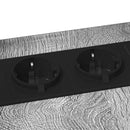 vidaXL Éjjeli asztal Szürke sonoma 41.5 x 26 x 60.5 cm Faanyag