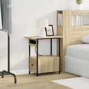 vidaXL Éjjeliszekrény fiókkal Sonoma tölgy 60 x 30 x 61 cm Faanyag