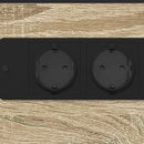 vidaXL Éjjeli asztal sonoma tölgy Faanyag