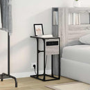 vidaXL Éjjeli asztal Szürke sonoma Faanyag