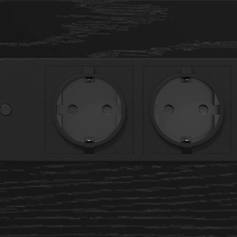 vidaXL Éjjeliszekrény fiókkal Musta tammi 41.5 x 26 x 60.5 cm Faanyag