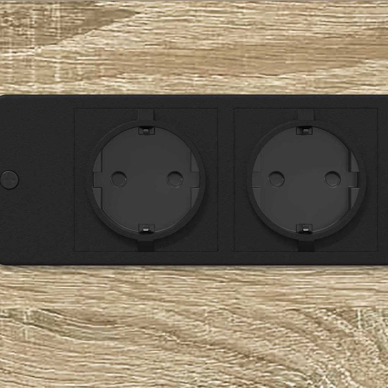 vidaXL Éjjeliszekrény fiókkal sonoma tölgy 41.5 x 26 x 60.5 cm Faanyag