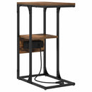 vidaXL Éjjeliszekrény Füstölt tölgy 41.5 x 26 x 60.5 cm Faanyag