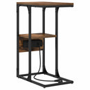 vidaXL Éjjeliszekrény Füstölt tölgy 41.5 x 26 x 60.5 cm Faanyag