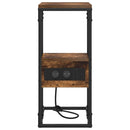 vidaXL Éjjeliszekrény Füstölt tölgy 41.5 x 26 x 60.5 cm Faanyag