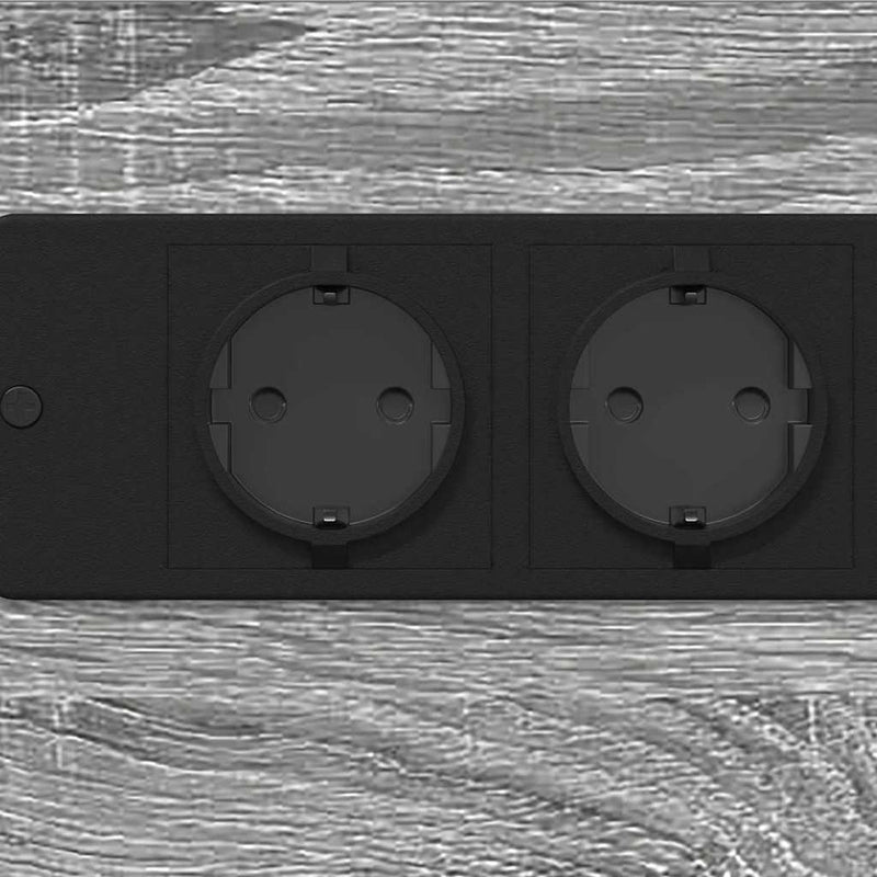 vidaXL Éjjeliszekrény Szürke sonoma 41.5 x 26 x 60.5 cm Faanyag