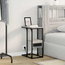 vidaXL Éjjeliszekrény Szürke sonoma 41.5 x 26 x 60.5 cm Faanyag