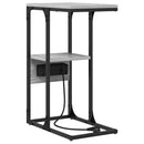 vidaXL Éjjeliszekrény Szürke sonoma 41.5 x 26 x 60.5 cm Faanyag