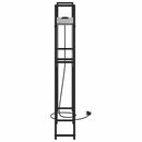 vidaXL Tárolós Fejtámla Töltő Állomással Szürke sonoma 100 cm Faanyag