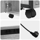 vidaXL Irodai szekrény töltőállomással Szürke sonoma 61 x 46 x 67 cm