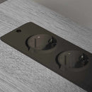 vidaXL Irodai szekrény kerékkel Szürke sonoma 76 x 41 x 72 cm Faanyag