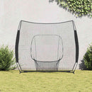 vidaXL Baseball gyakorlóháló Fekete 250 x 106 x 209 cm Poliészter