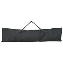 vidaXL Baseball gyakorlóháló Fekete 250 x 106 x 209 cm Poliészter
