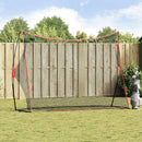 vidaXL Golf Edzősegéd Fekete 314 x 92 x 214 cm Poliészter