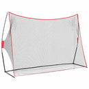 vidaXL Golf Edzősegéd Fekete 314 x 92 x 214 cm Poliészter