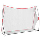 vidaXL Golf Edzősegéd Fekete 314 x 92 x 214 cm Poliészter