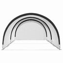 vidaXL Baseball és Softball Fekete 702 x 369,5 x 243,5 cm Poliészter