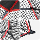 vidaXL Golf Edzősegéd Fekete 314 x 150 x 206 cm Poliészter
