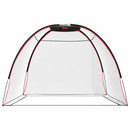 vidaXL Golf Edzősegéd Fekete 314 x 150 x 206 cm Poliészter