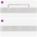 vidaXL Fűszegélyezés 4 pcs Ezüst 450 x 0.05 x 15 cm Rozsdamentes acél