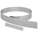 vidaXL Fűszegélyezés Ezüst 450 x 0.05 x 15 cm Horganyzott acél