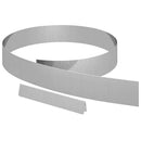 vidaXL Fűszegélyezés 4 pcs Ezüst 450 x 0,05 x 10 cm Horganyzott acél