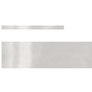 vidaXL Fűszegélyezés 4 pcs Ezüst 450 x 0.05 x 15 cm Rozsdamentes acél