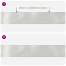 vidaXL Fűszegélyezés 4 pcs Ezüst 450 x 0.05 x 15 cm Rozsdamentes acél