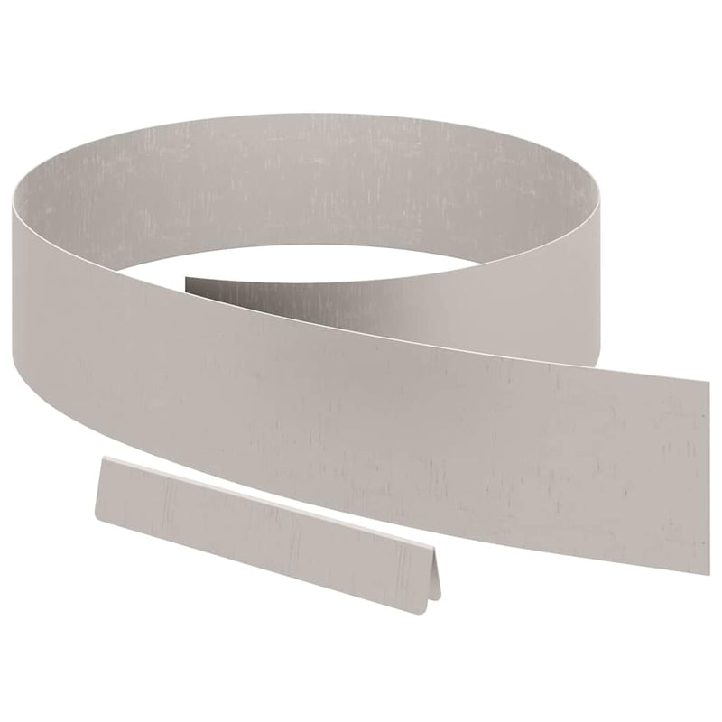 vidaXL Fűszegélyezés 4 pcs Rozsdás 450 x 0.05 x 15 cm