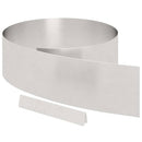 vidaXL Fűszegélyezés Ezüst 450 x 0,05 x 20 cm Rozsdamentes acél