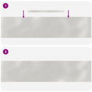 vidaXL Fűszegélyezés 4 pcs Ezüst 450 x 0.05 x 15 cm Rozsdamentes acél