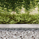 vidaXL Fűszegélyezés 4 db 450 x 20 cm Horganyzott acél Ezüst