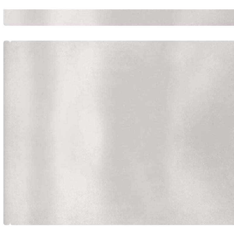 vidaXL Fűszegélyezés Ezüst 450 x 0.05 x 15 cm Rozsdamentes acél