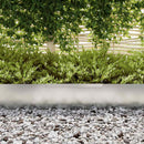 vidaXL Fűszegélyezés 450 x 25 cm Horganyzott acél Ezüst