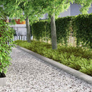 vidaXL Fűszegélyezés Ezüst 450 x 0.05 x 15 cm Horganyzott acél