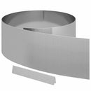 vidaXL Fűszegélyezés 450 x 25 cm Horganyzott acél Ezüst