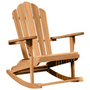 vidaXL Adirondack hintaszék 2 db Barna Tömör tíkfa