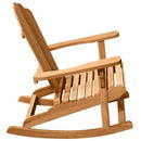 vidaXL Adirondack hintaszék 2 db Barna Tömör tíkfa