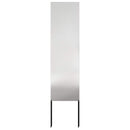 vidaXL Kertvédő vászon Ezüst 32 x 140 cm Rozsdamentes acél