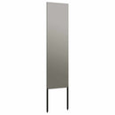 vidaXL Kertvédő vászon Rozsdás 32 x 140 cm Időjárásálló acél