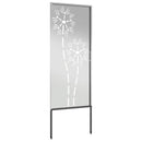 vidaXL Kertvédő vászon Ezüst 50 x 140 cm Horganyzott acél