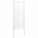 vidaXL Kertvédő vászon Fehér 50 x 140 cm Hidegen hengerelt acél