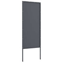vidaXL Kertvédő vászon Antracit 50 x 140 cm Hidegen hengerelt acél