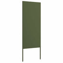 vidaXL Kertvédő vászon Oliva zöld 50 x 140 cm Hidegen hengerelt acél