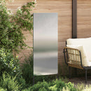 vidaXL Kertvédő vászon Ezüst 50 x 140 cm Rozsdamentes acél