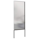 vidaXL Kertvédő vászon Ezüst 50 x 140 cm Rozsdamentes acél