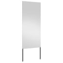 vidaXL Kertvédő vászon Ezüst 50 x 140 cm Horganyzott acél